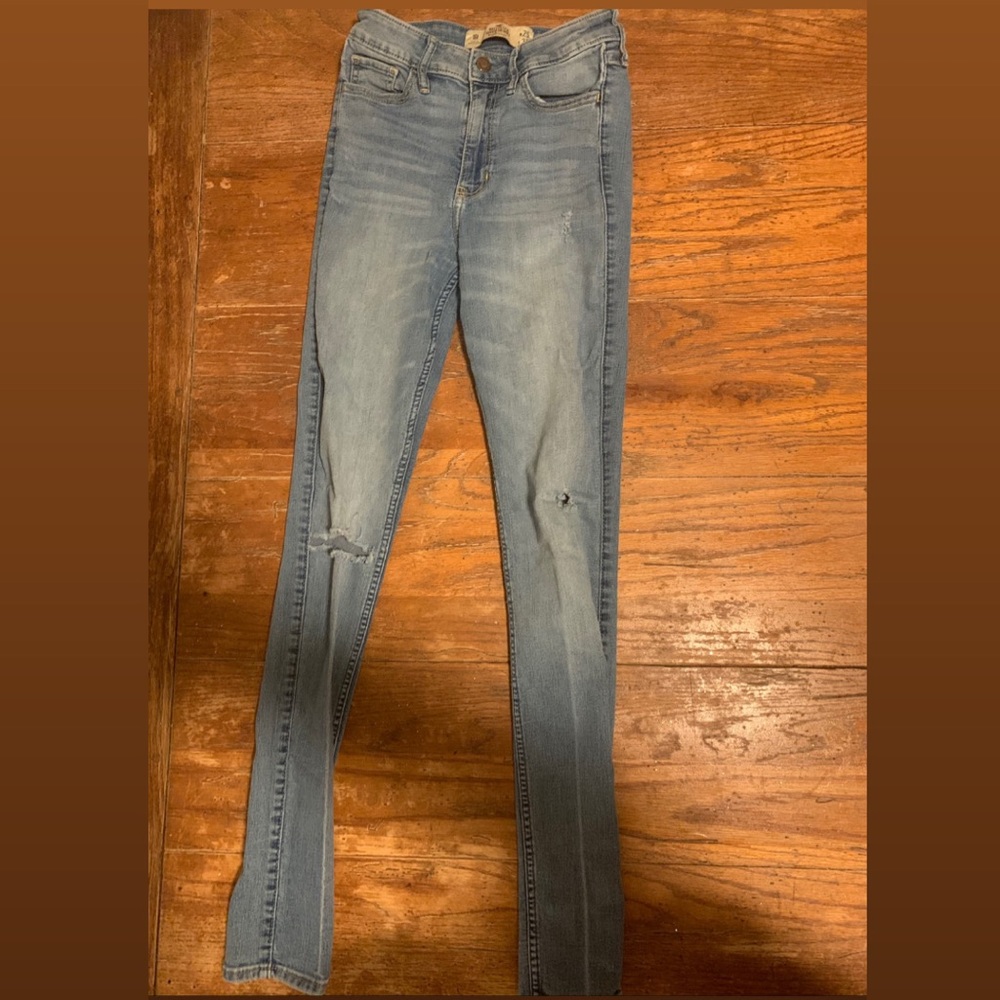 Hollister super skinny high rise jeans